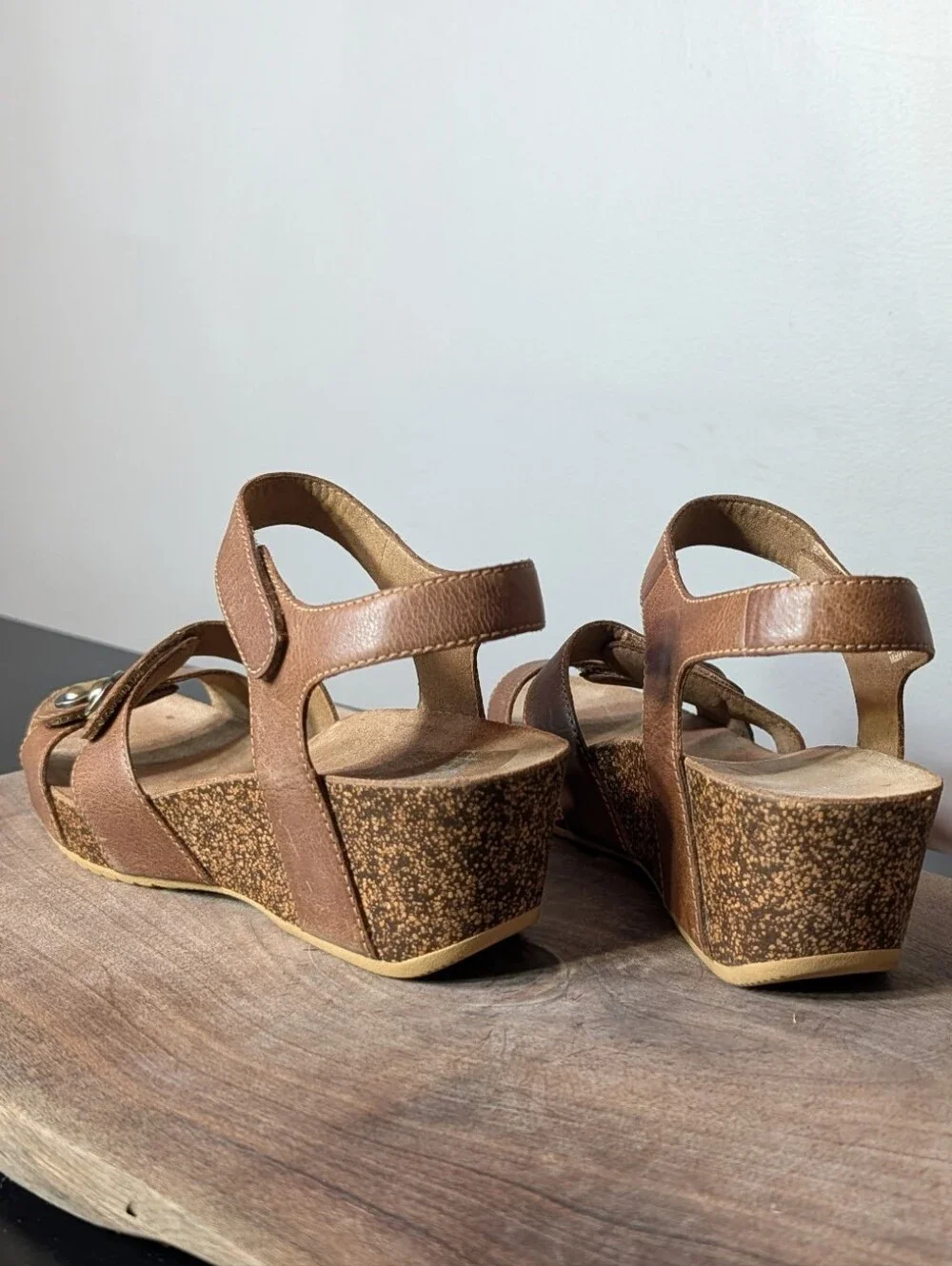 Dansko Savannah Wedge Sandal in Brown